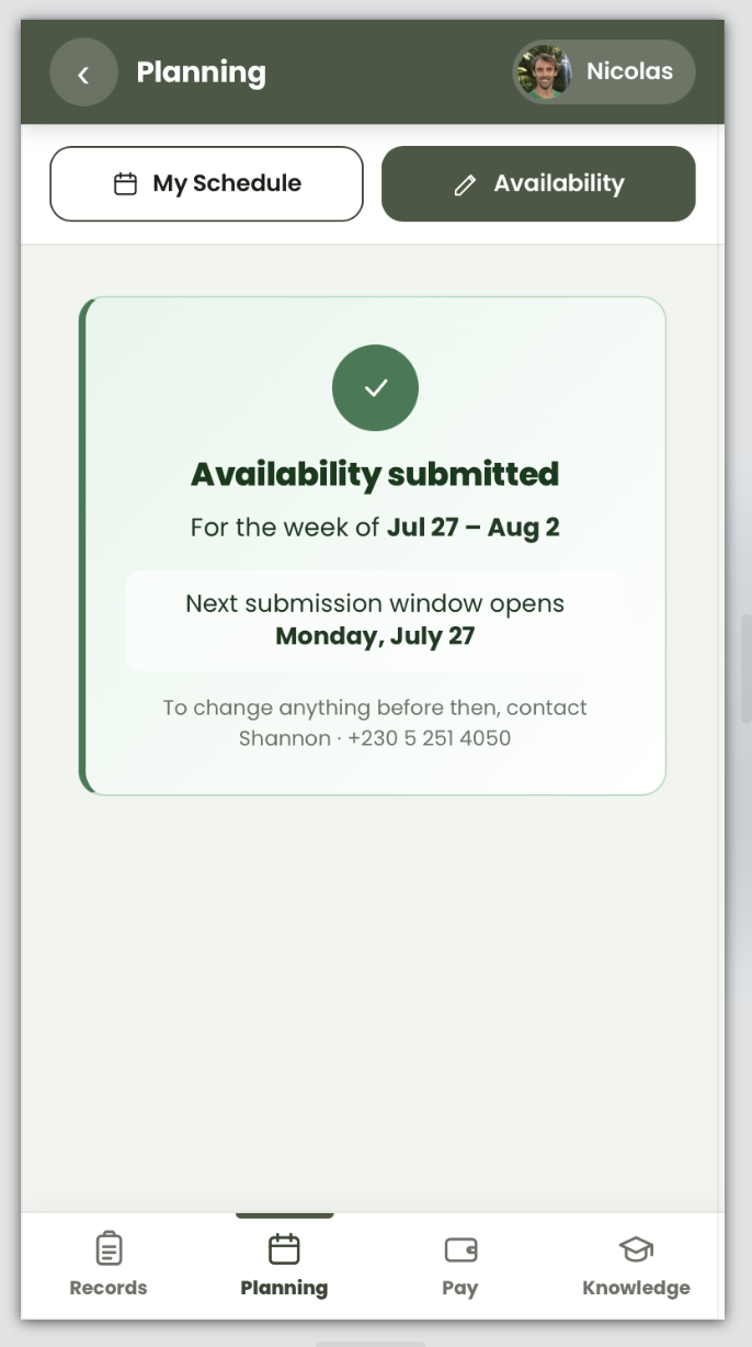 Guide App — Planning